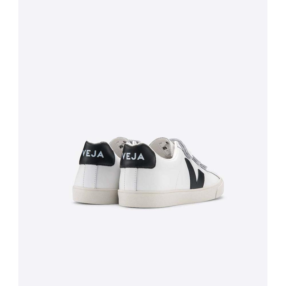 Αθλητικά Παπούτσια ανδρικα Veja 3-LOCK LEATHER White/Black | GR 300NWY